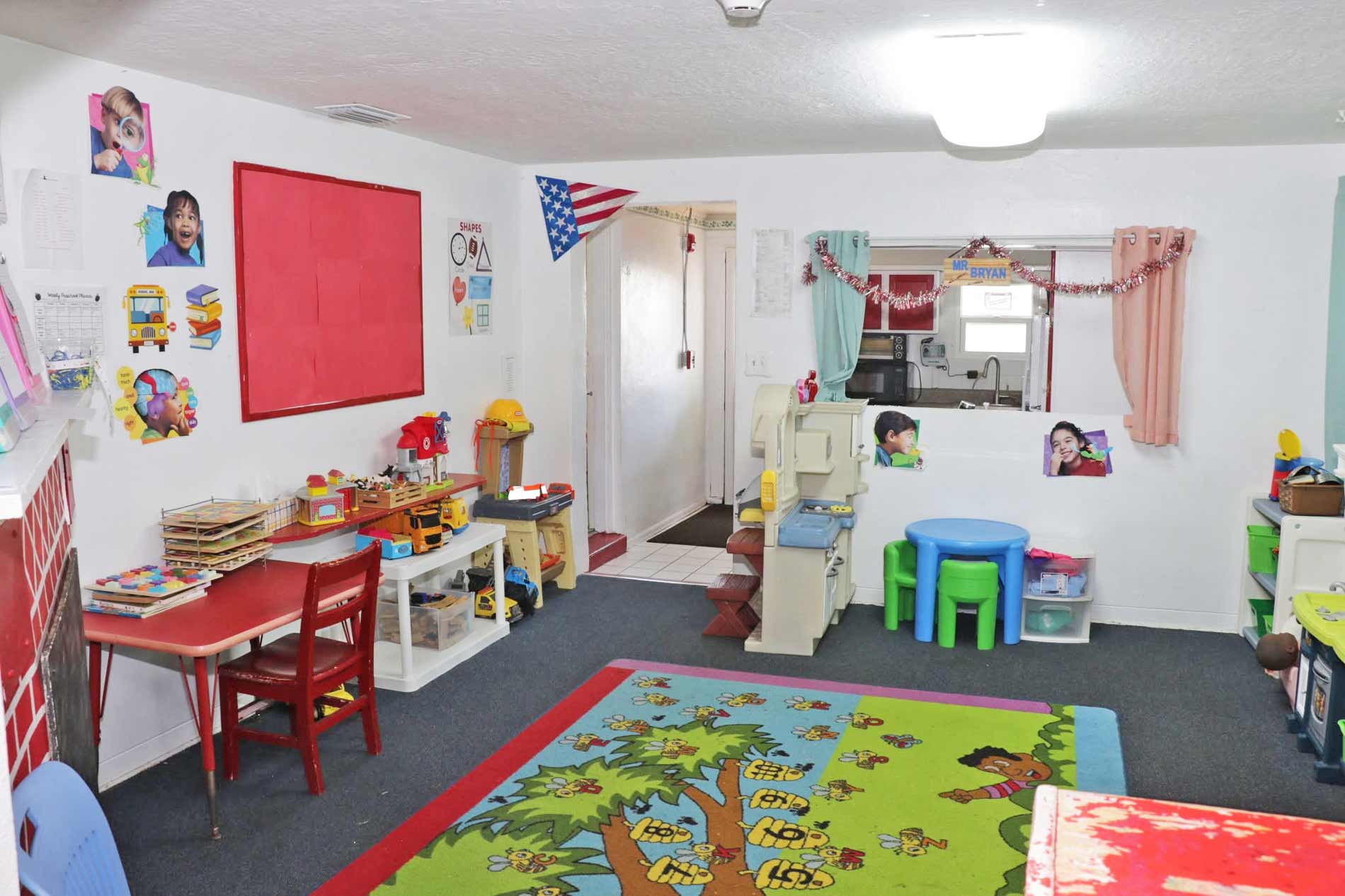 Teacher and children at A Child's Choice daycare center