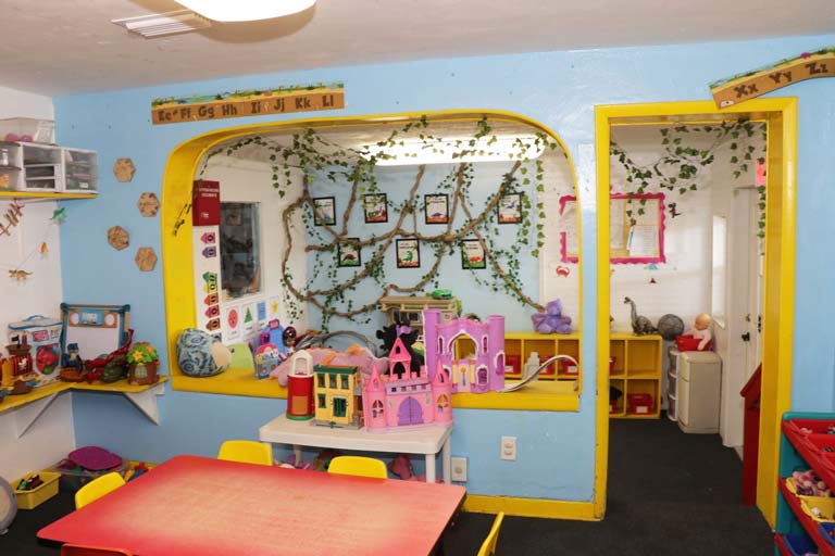 Clean classroom setting at A Child's Choice daycare center