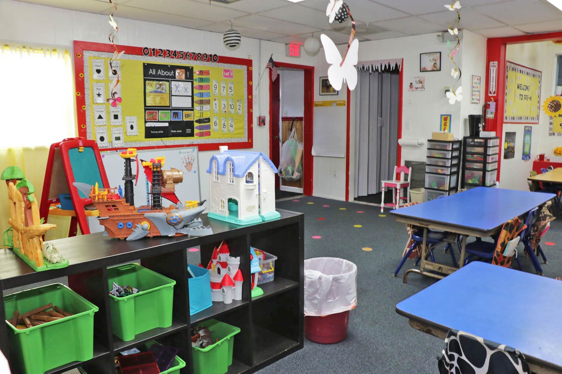 Classroom activity room at A Child's Choice daycare center