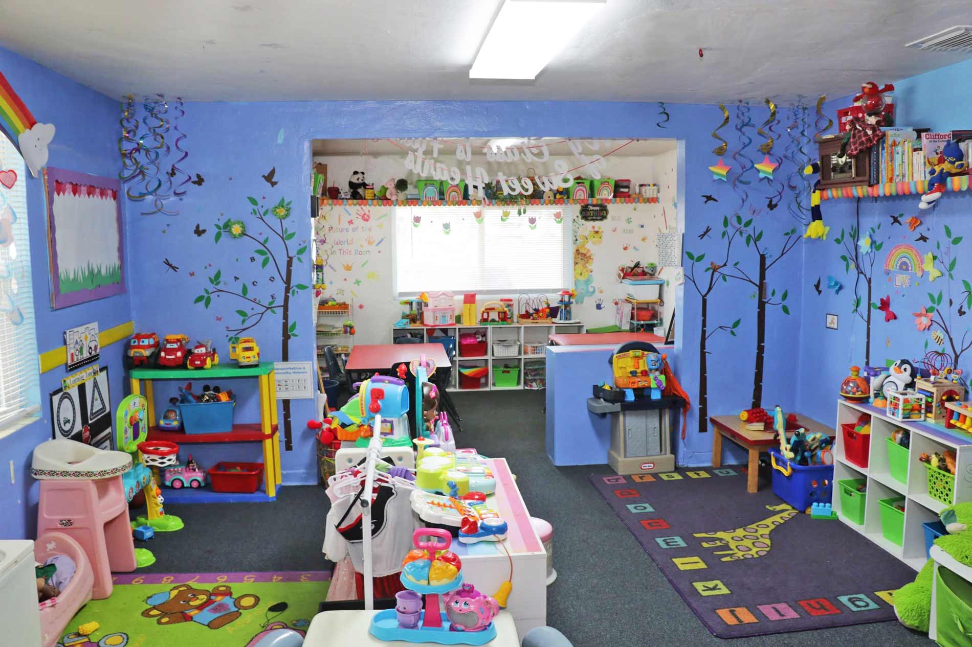 Welcoming daycare room at A Child's Choice in Pinellas Park